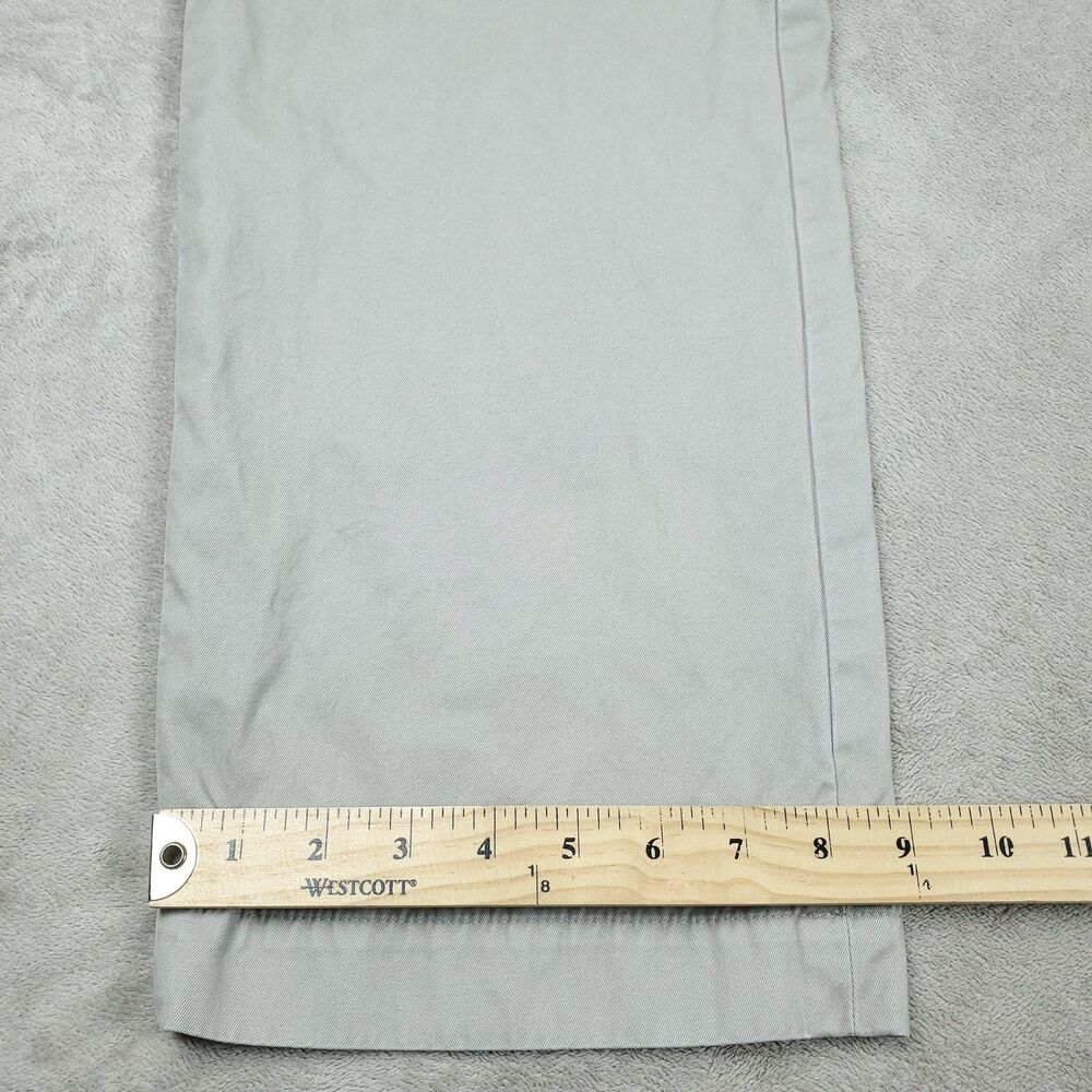 Banana Republic Dawson Pants Men's 33x34 Beige Relaxed Fit 100% Cotton - Picture 9 of 14